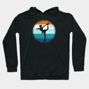 Classic Skater Girl - Ice Skating Enthusiast Hoodie